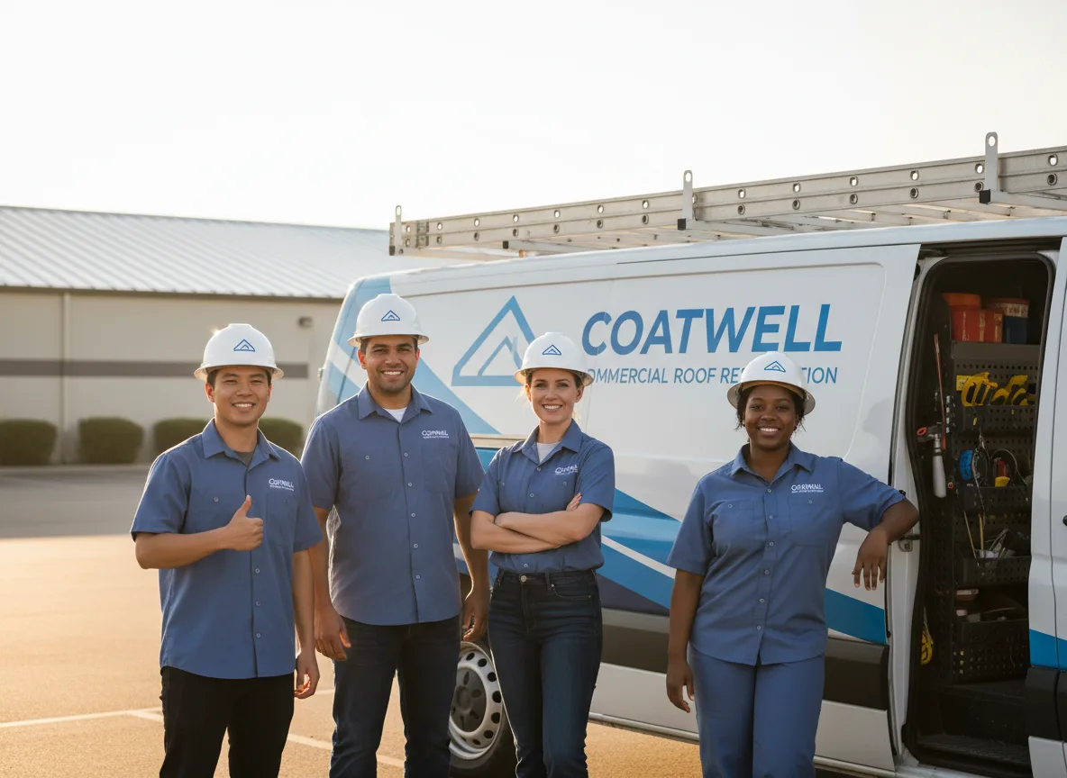 Commercial roof coating company in Bloxom, VA
